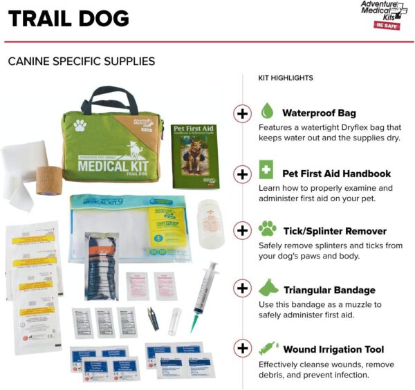 Adventure Medical Kits Trail Dog First Aid Medical Kit - Image 6