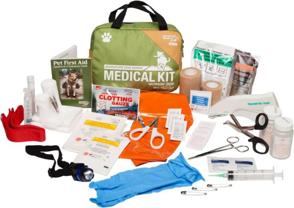 Adventure Medical Kits Workin' Dog Canine First Aid Kit with QuikClot - Image 7