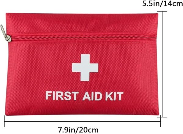 AOUTACC 12 Pack Mini First Aid Kit Empty Bag, Travel Empty First Aid Kit Pouch Bag for Emergency at Home, Office, Car, Outdoors, Boat, Camping, Hiking(Bag Only) - Image 6